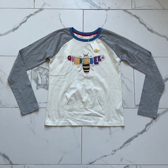 Mini Boden Other - NWT Boden Queen Bee long sleeve t-Shirt kids 13-14 Youth